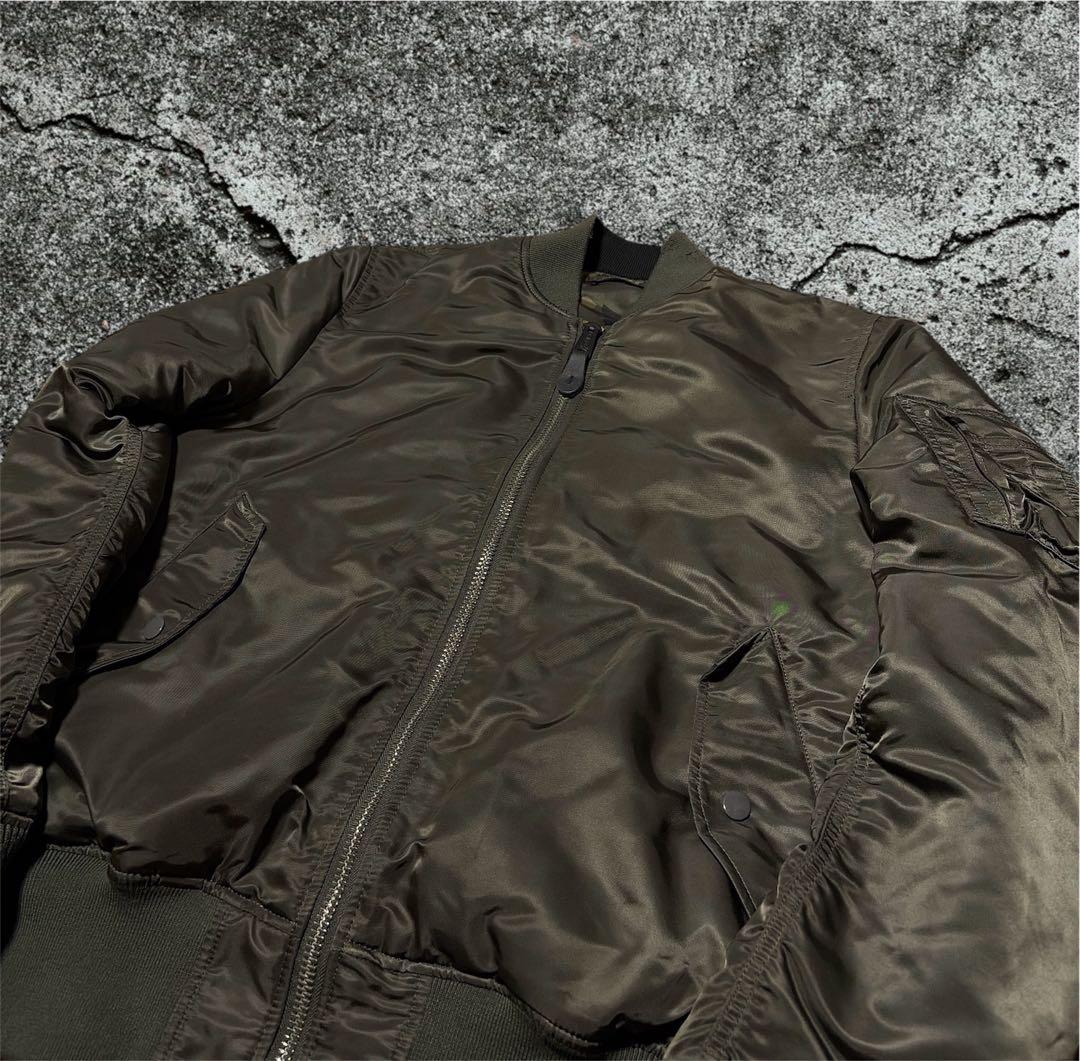 ALPHA INDUSTRIES アルファ MA-1 フライトジャケット 迷彩