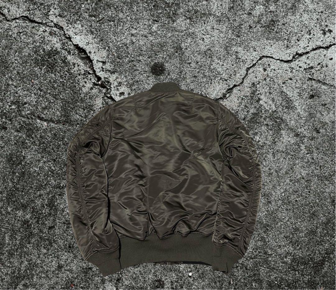 ALPHA INDUSTRIES アルファ MA-1 フライトジャケット 迷彩