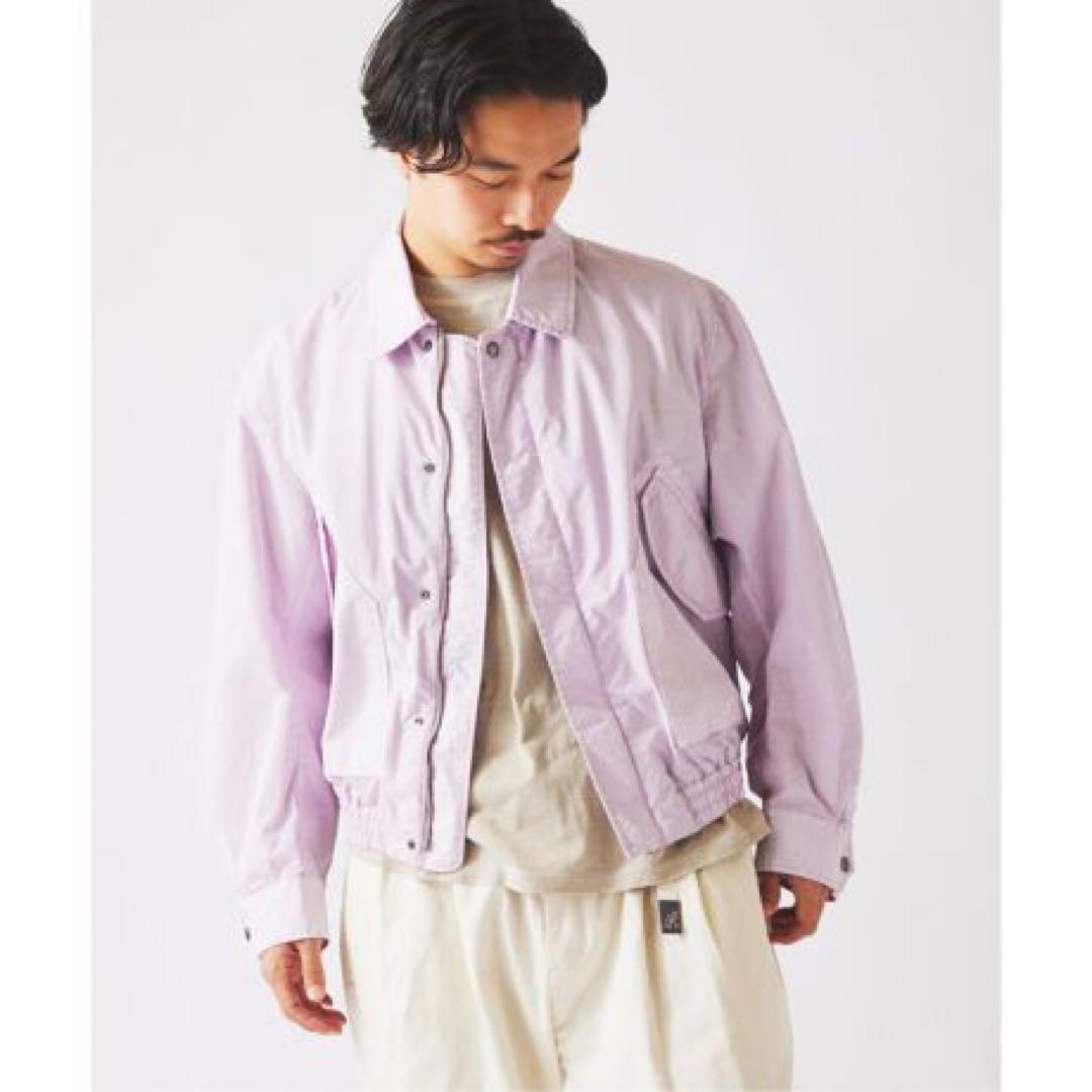 86 relumeガーメントダイカラーフライトジャケット 26SS