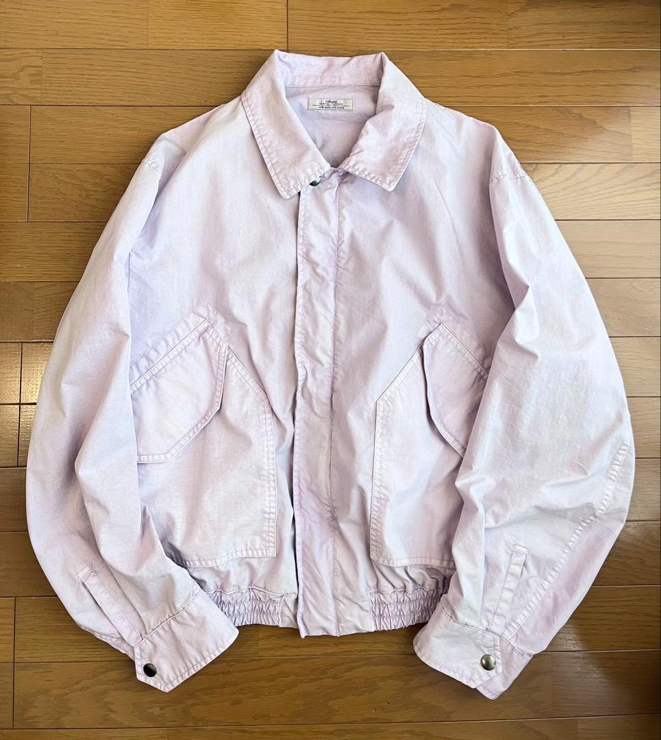 86 relumeガーメントダイカラーフライトジャケット 26SS