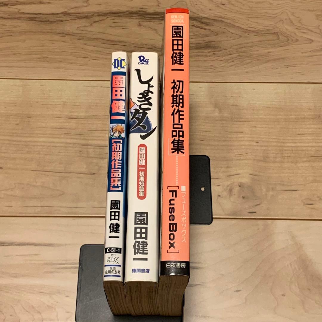 初版set 園田健一 KenichiSonoda 初期作品集&初期短篇集しょきタ