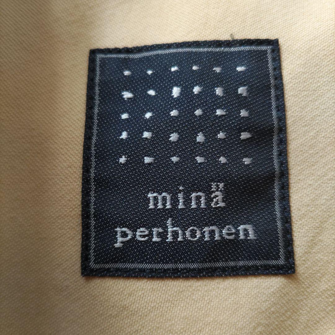 mina perhonen　rain friends　コート　フード付　36