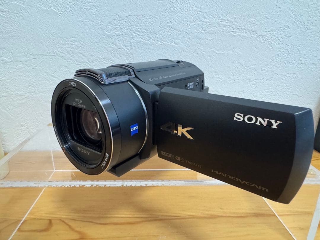 SONY 4K ビデオカメラ Handycam FDR-AX45