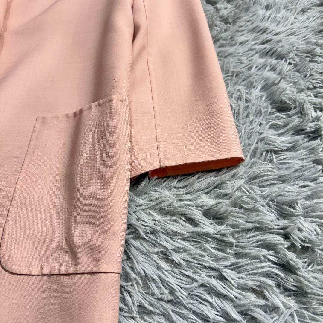 未使用級✨15万 フォクシー Voyage ダブルフェイスコート ピンク 軽量