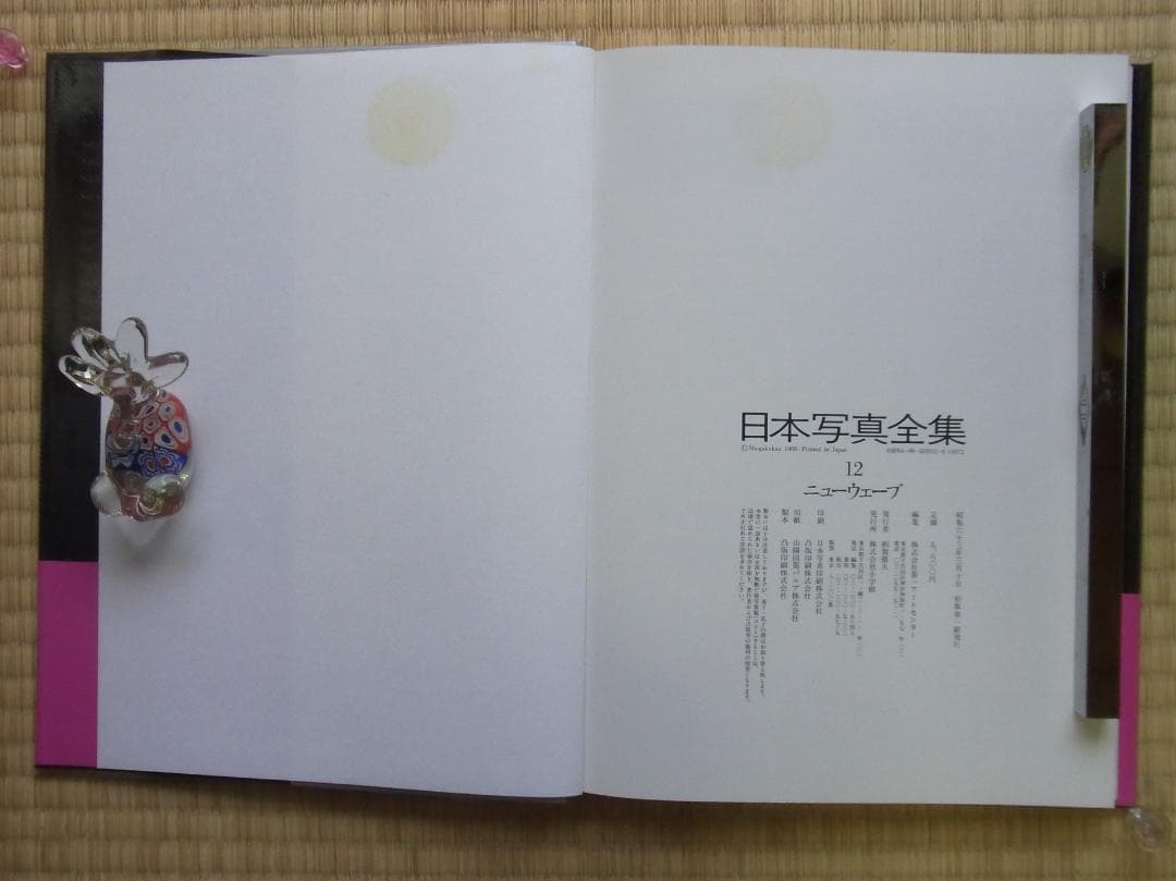 日本写真全集12 ニューウェーブ 写真集 帯付 月報付 小学館