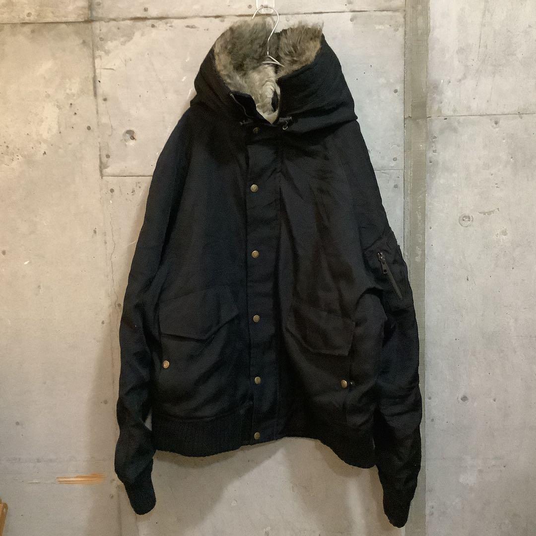 90s USA製 Woolrich フライトジャケット CORDURA Y2K