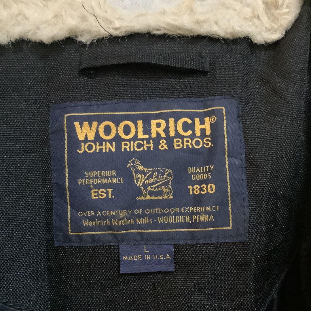 90s USA製 Woolrich フライトジャケット CORDURA Y2K