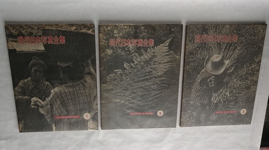 『現代日本写真全集』創元社　全9冊セット