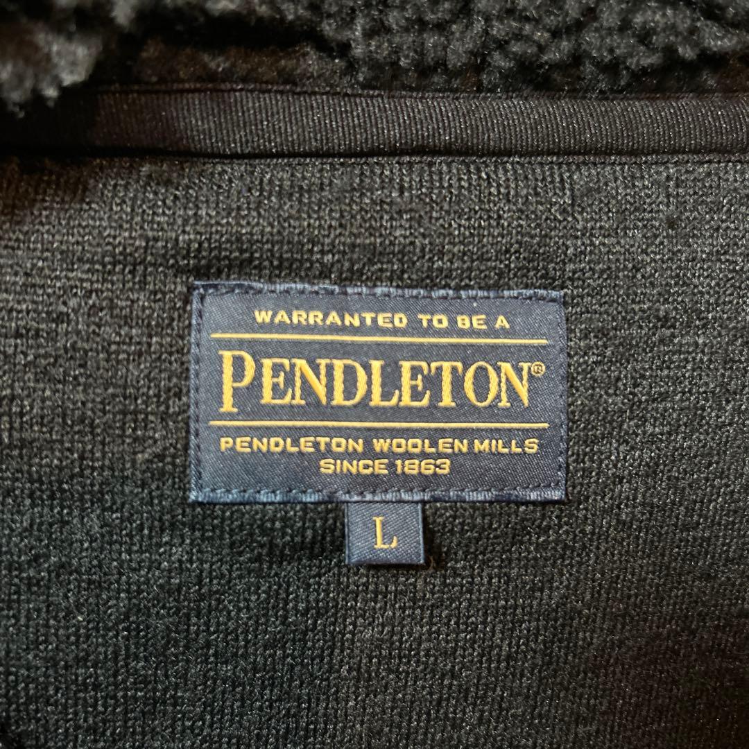 Pendleton フリースベスト Lサイズ 黒