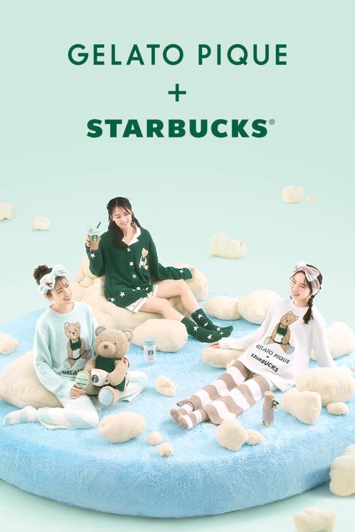 gelato pique ジェラートピケ スタバコラボパウダースタージャガード