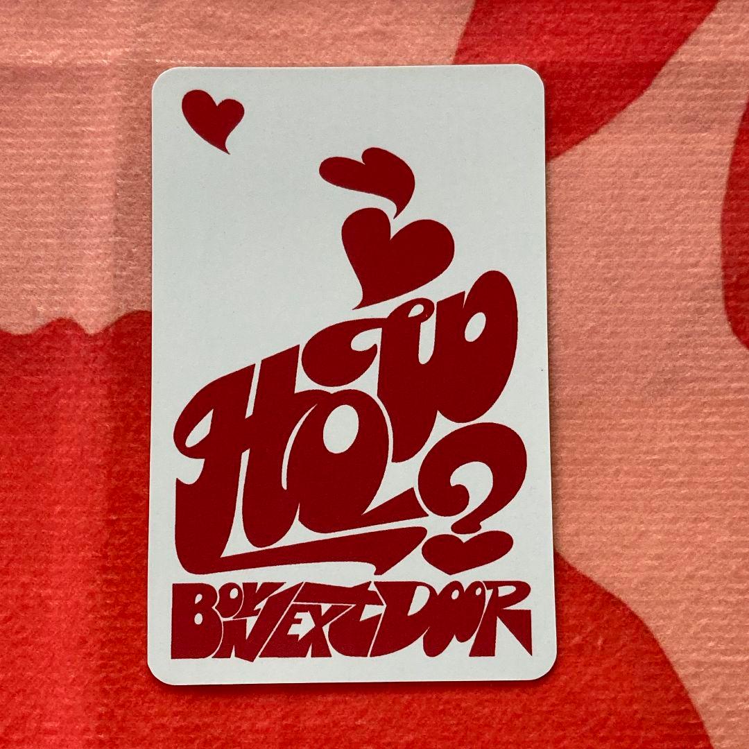 BOYNEXTDOOR HOW Weverse JP ラキドロ トレカ イハン