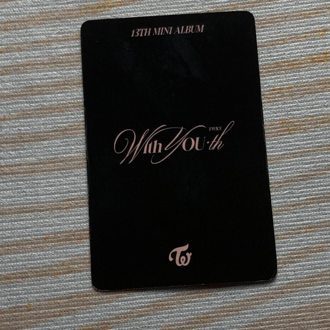 twice with you-th 事前収録 チェヨン サノク トレカ