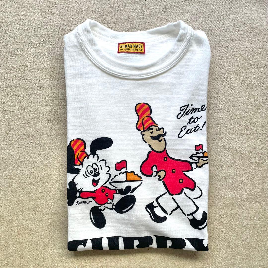 【新品未使用】CURRY UP × verdy Tシャツ　human made