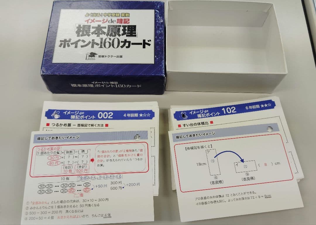 中学受験　根本原理ポイント160　受験ドクター▼値下げ依頼〜歓迎▼