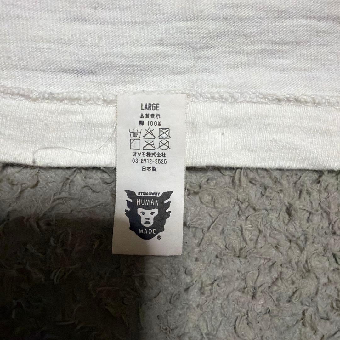 HUMAN MADE カモ　鴨　tシャツ L ヒューマンメイド　ナチュラル