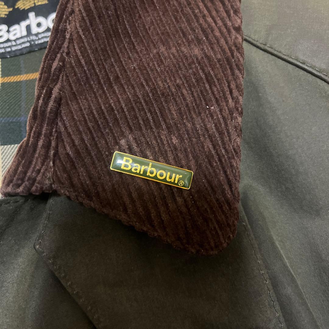 Barbour オリーブ SLビデイル 38