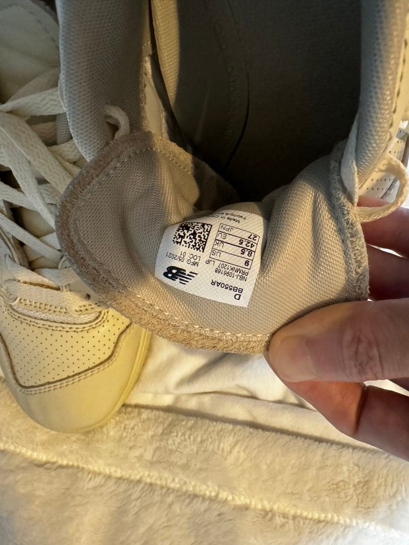 Auralee × New Balance 550 27cm
