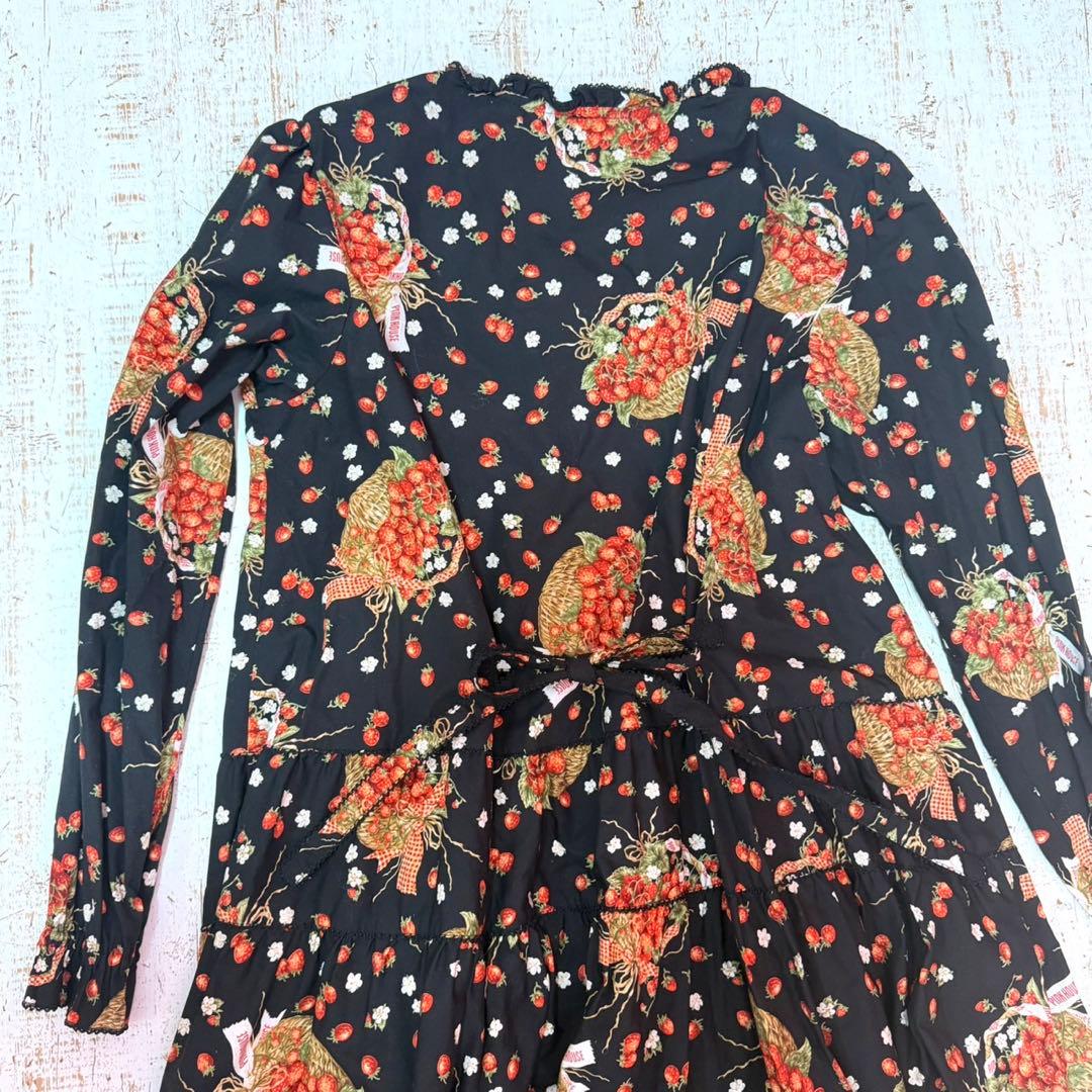 PINKHOUSE ピンクハウス ミディ丈ワンピース いちご柄