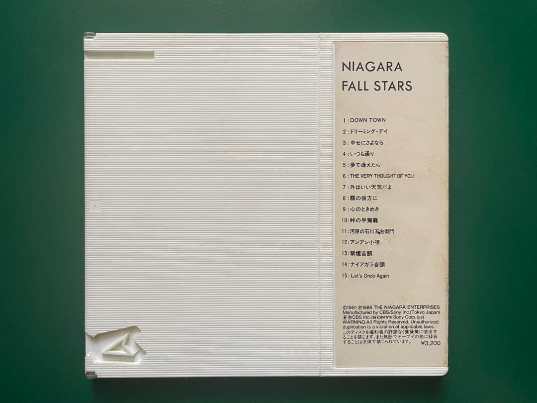NIAGARA FALL STARS ナイアガラフォールスターズ 大滝詠一