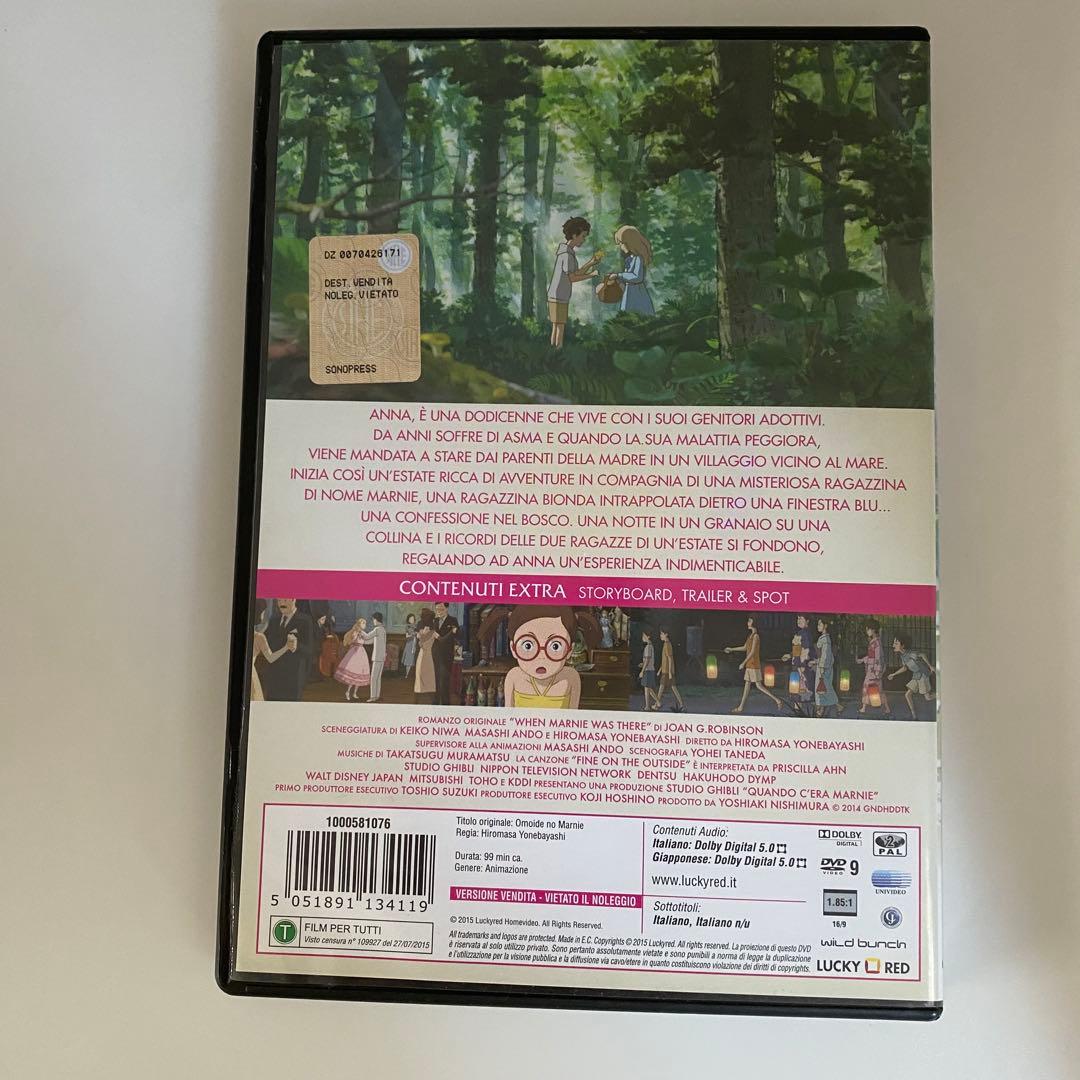 イタリア語　ジブリDVD アリェッティ　ハウル　もののけ姫　火垂るの墓　マーニー