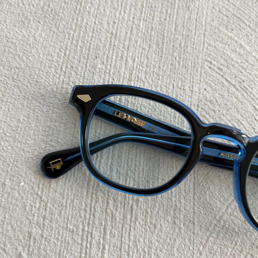 MOSCOT LEMTOSH BLUE 110 LE 46φ 110周年限定調光