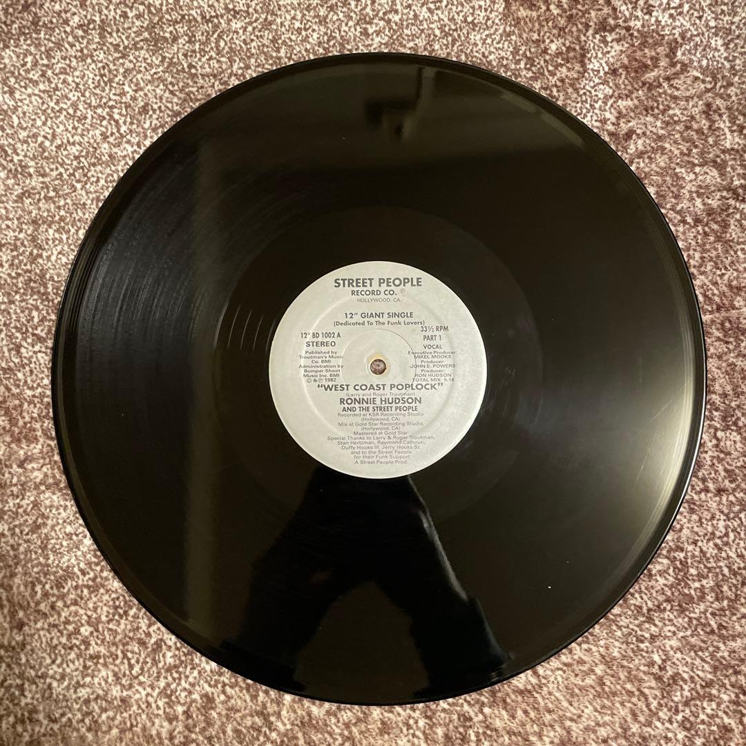 【送料込み】WEST COAST POPLOCK / RONNIE HUDSON
