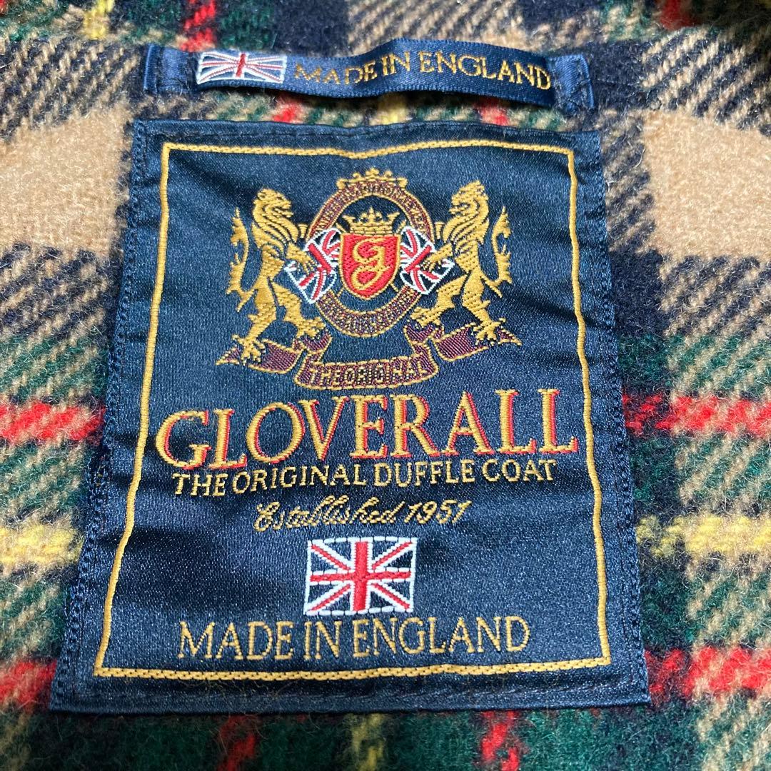 英国製　90s グローバーオール　ダッフルコート　40