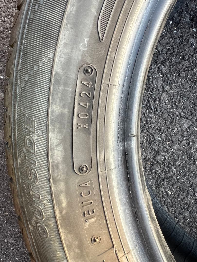 バリ山！185/60R15 中古タイヤ4本セット