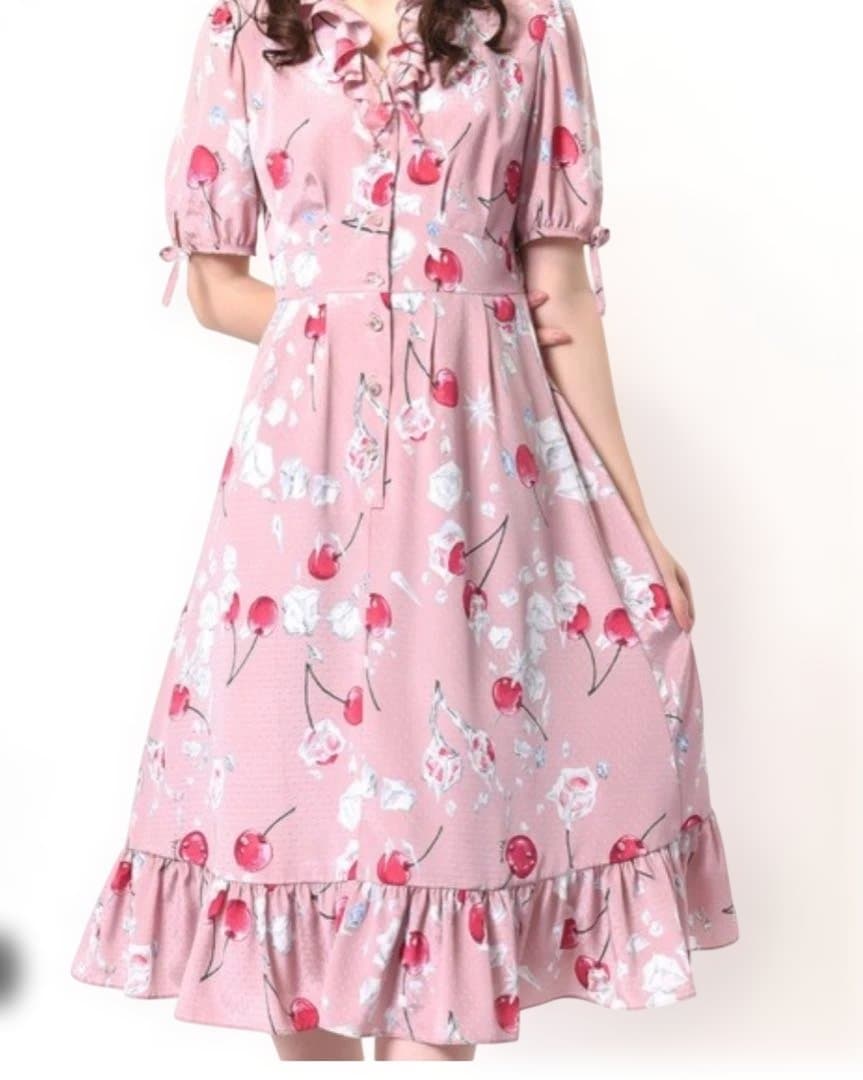 MILK 新品フローズンチェリー　ワンピース