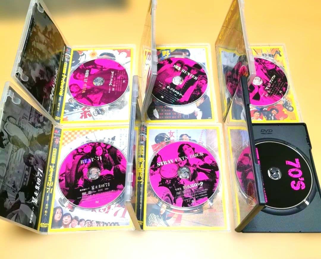 美品 野良猫ロック コンプリート DVD-BOX〈初回限定生産・6枚組〉