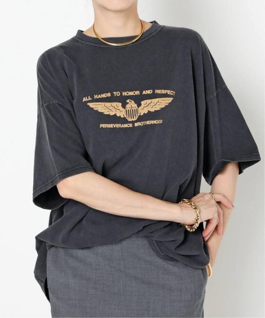 MUSE de Deuxieme Classe ecstatic Tシャツ 黒