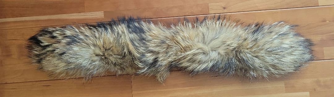 Bark フード付きニットダッフルコート