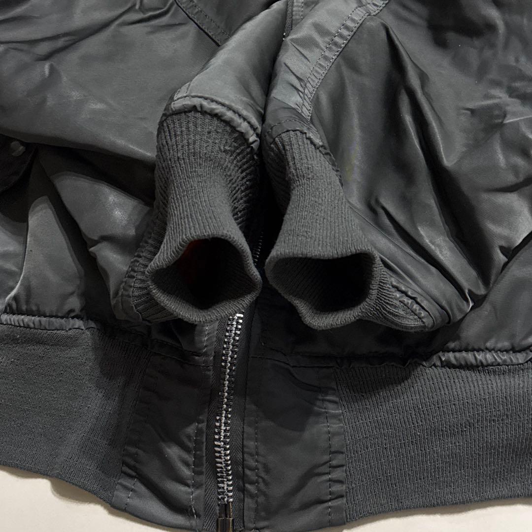 USA製 90年代 ALPHA INDUSTRIES MA-1 グレー系