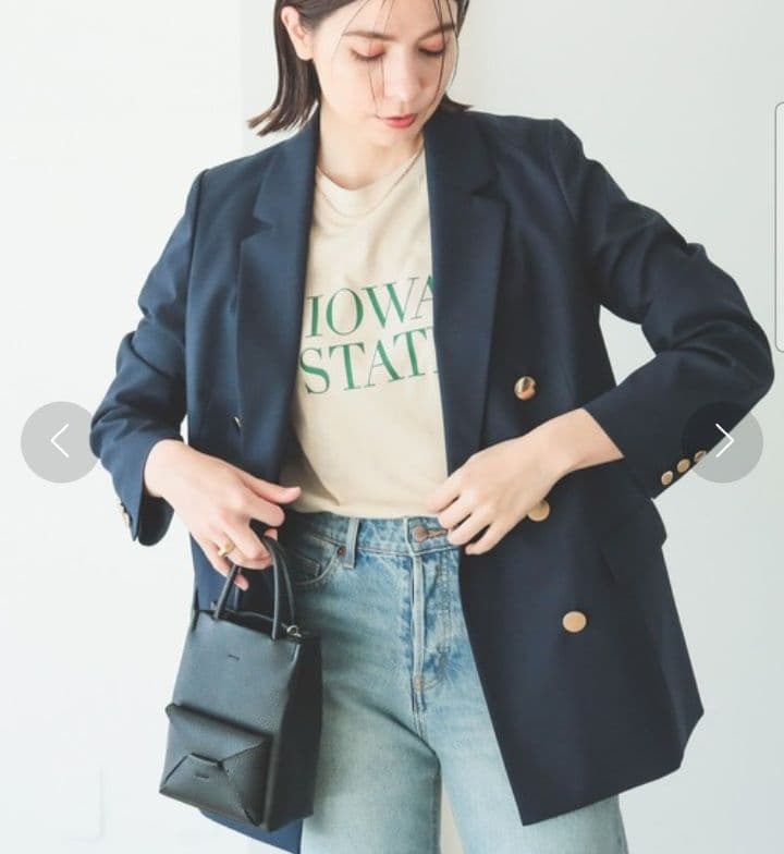 【じゅんこ様】ビームス♥金ボタン ダブル ブレザー CARREMAN