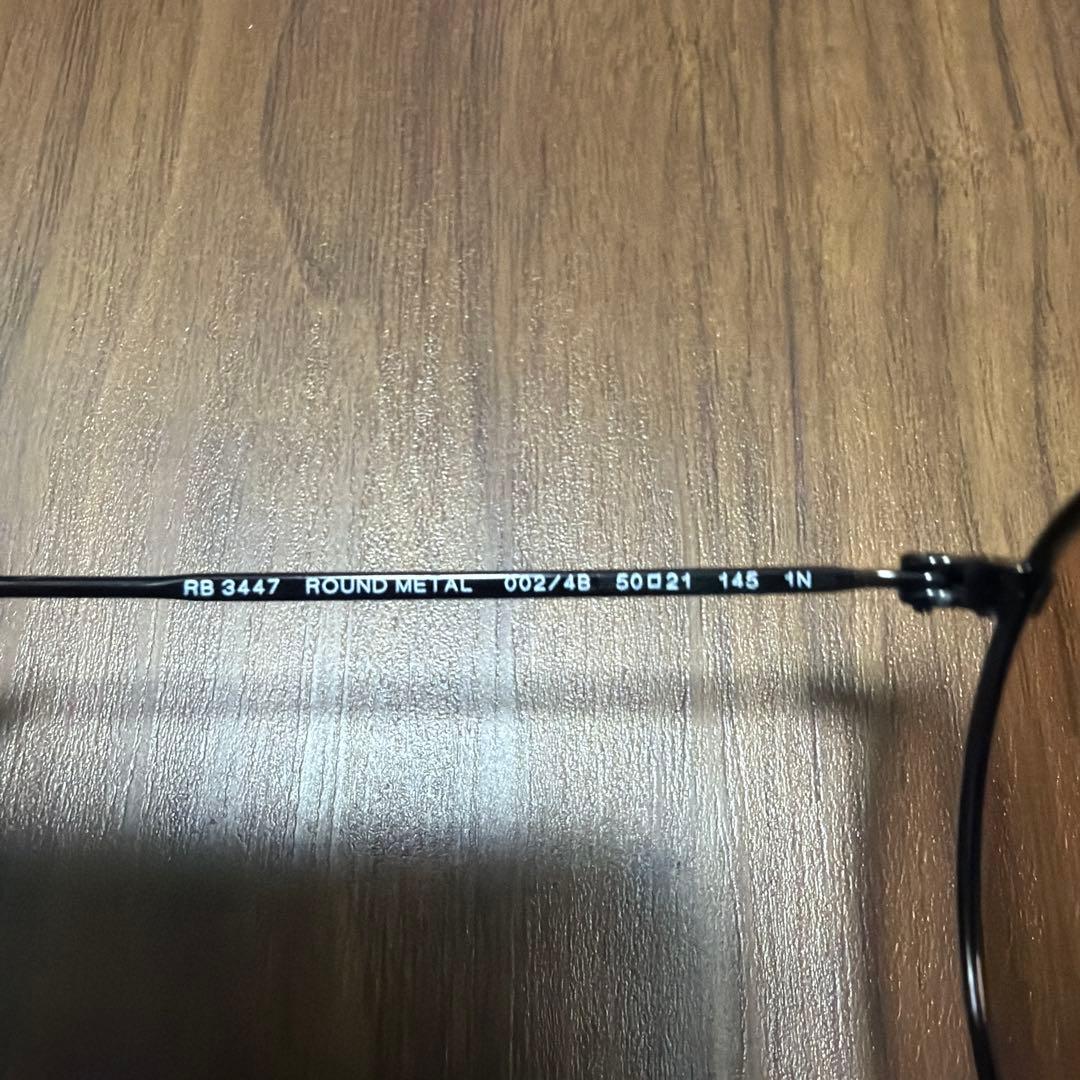 新品Ray-Ban レイバン 0RB3447 ROUND L サングラス