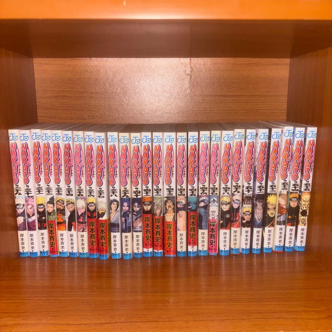 NARUTO 全72巻 + 外伝1巻　計45巻初版！！！