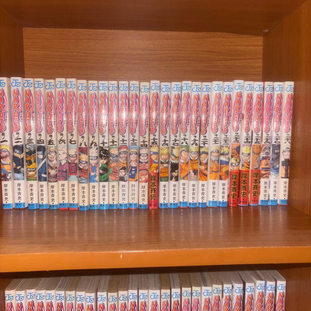 NARUTO 全72巻 + 外伝1巻　計45巻初版！！！