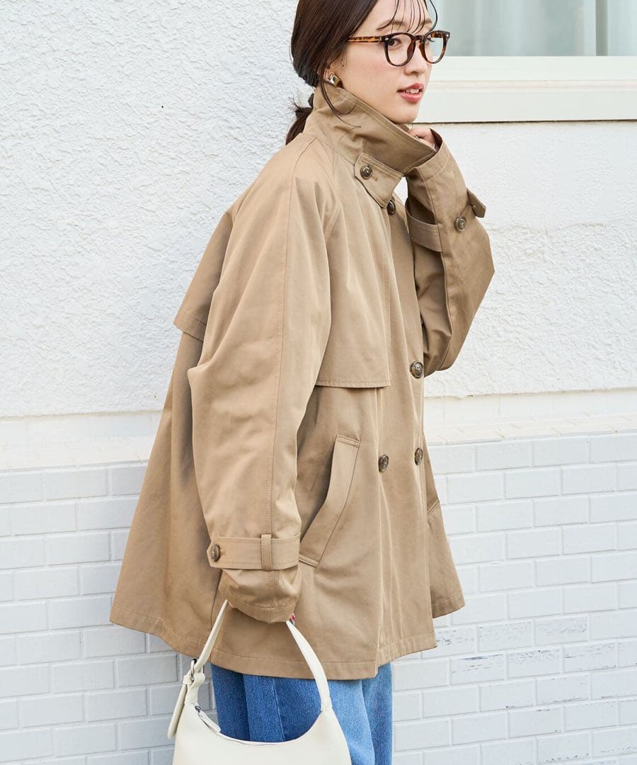 【美品】FREAK'S STORE ショート トレンチコート