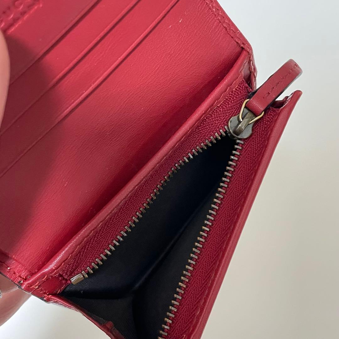 貴重‼️GUCCIグッチ 折りたたみ財布　ミニウォレット クイーンマーガレット