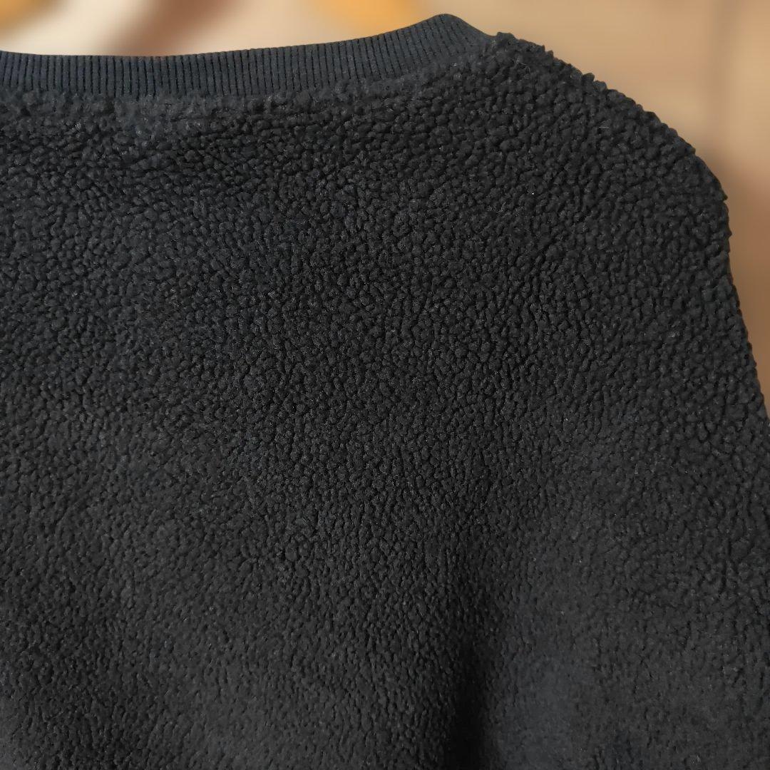 極美品APPLEBUM、アップルバム ボアフリーストップスNAVY XXLサイズ