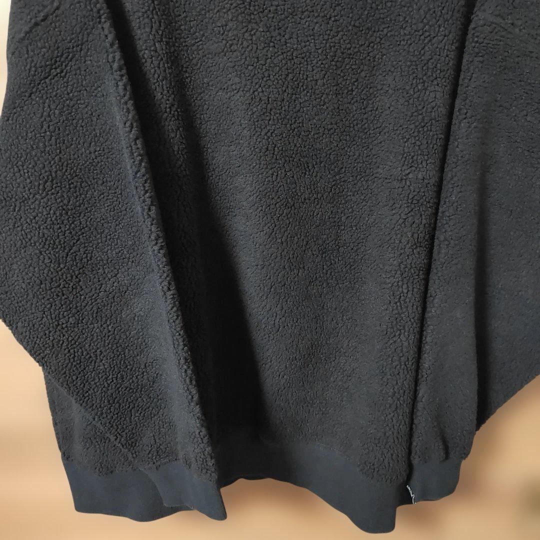 極美品APPLEBUM、アップルバム ボアフリーストップスNAVY XXLサイズ