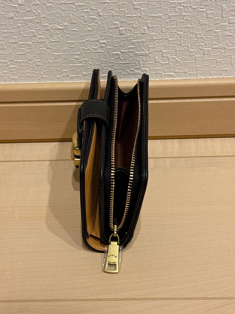 【専用商品】COACH コーチ タビーミディアムウォレット　黒色