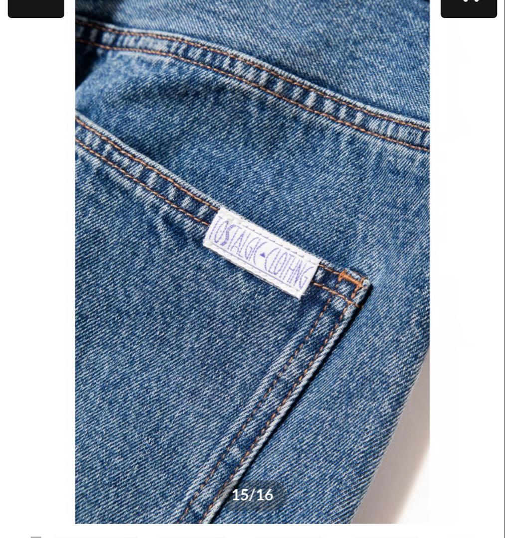 タグ付き新品TOSTALGIC CLOTHINGデニムパンツMブルー