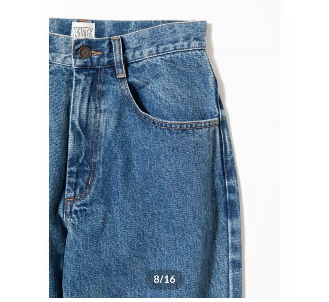 タグ付き新品TOSTALGIC CLOTHINGデニムパンツMブルー