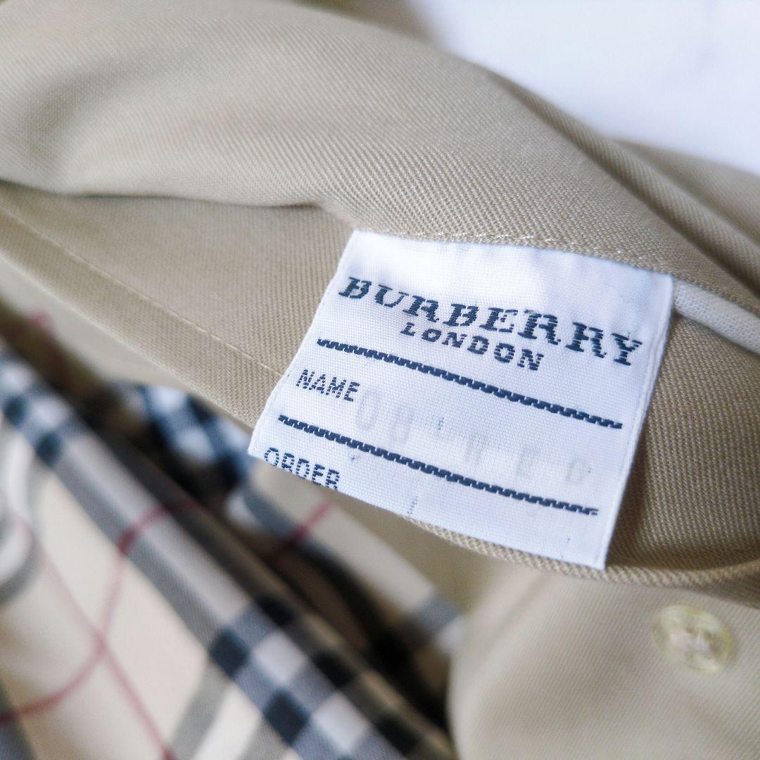 BURBERRY LONDON✨️英国製 ノバチェック 美シルエット 春コート❁