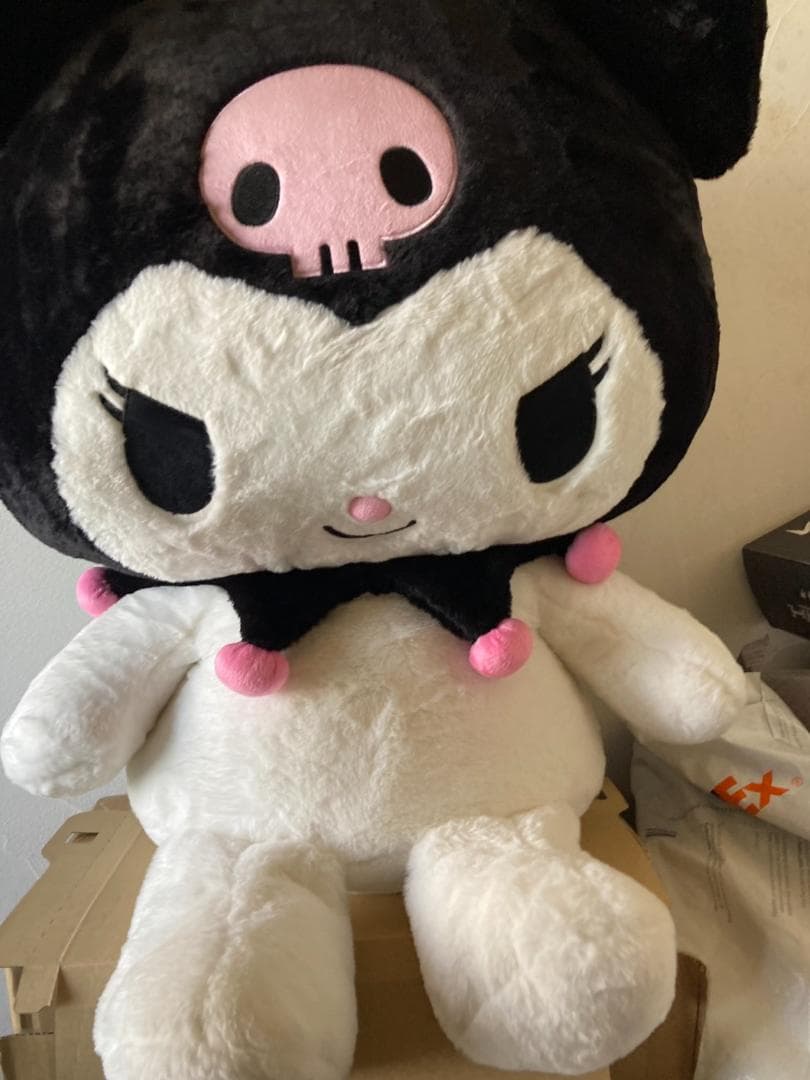 K*様 サンリオ ぬいぐるみ LLL 3L クロミ 72×65×45cm