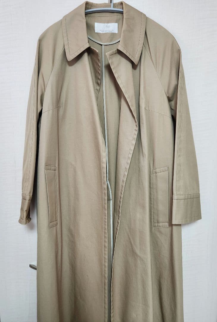Plage SALT COTTON ステンカラーコート