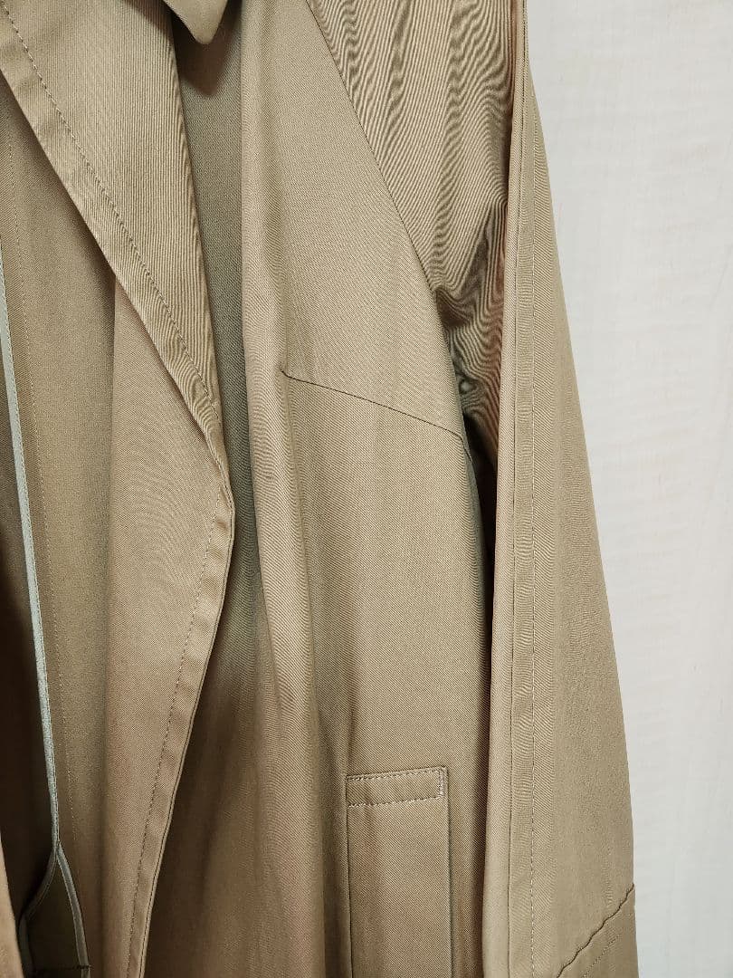 Plage SALT COTTON ステンカラーコート
