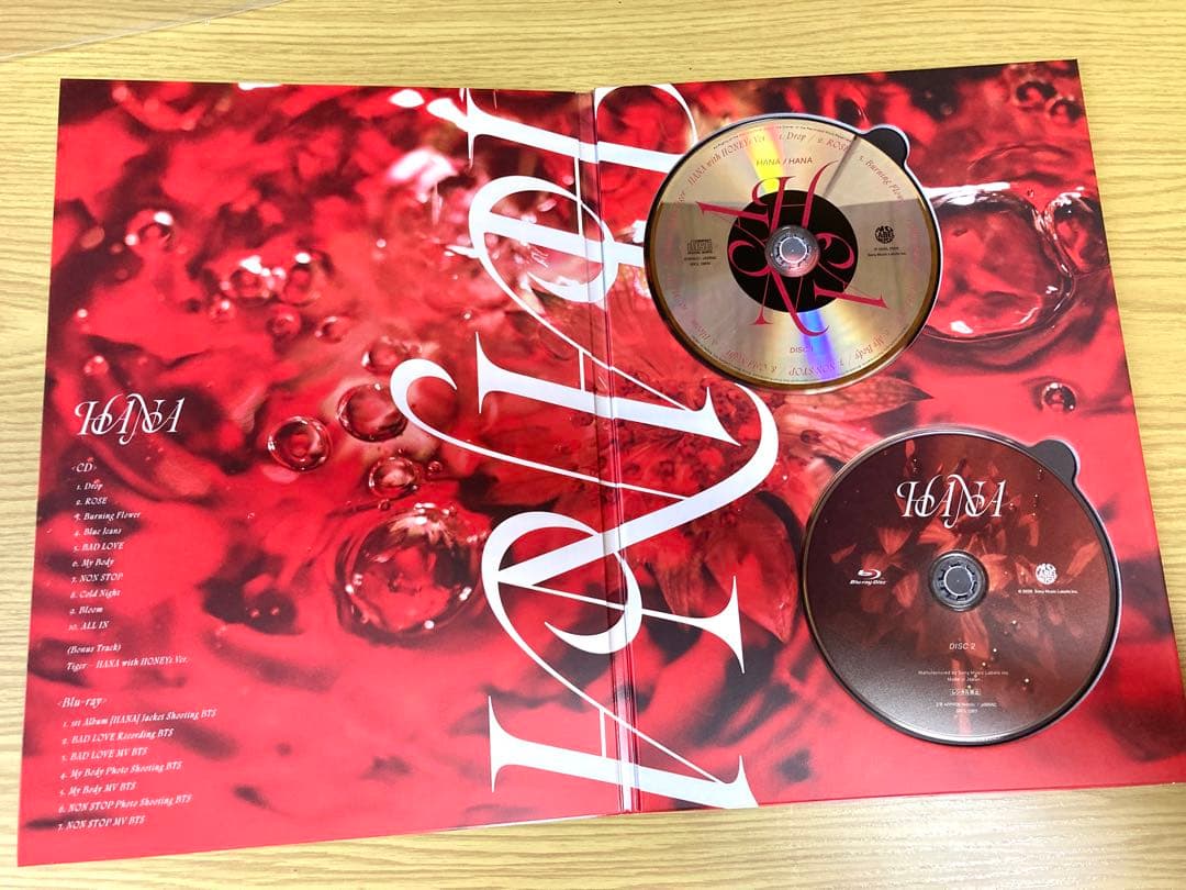 HANA アルバム(CD+Blu-ray+GOODS) 完全生産限定盤
