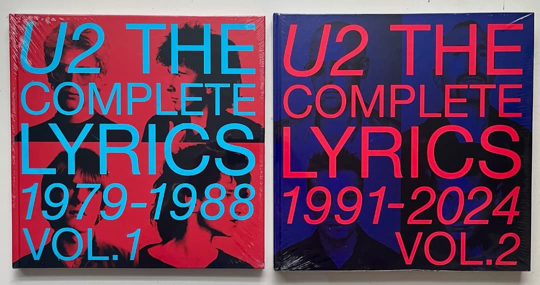 【非売品/新品】U2 THE COMPLETE LYRICS 2巻セット